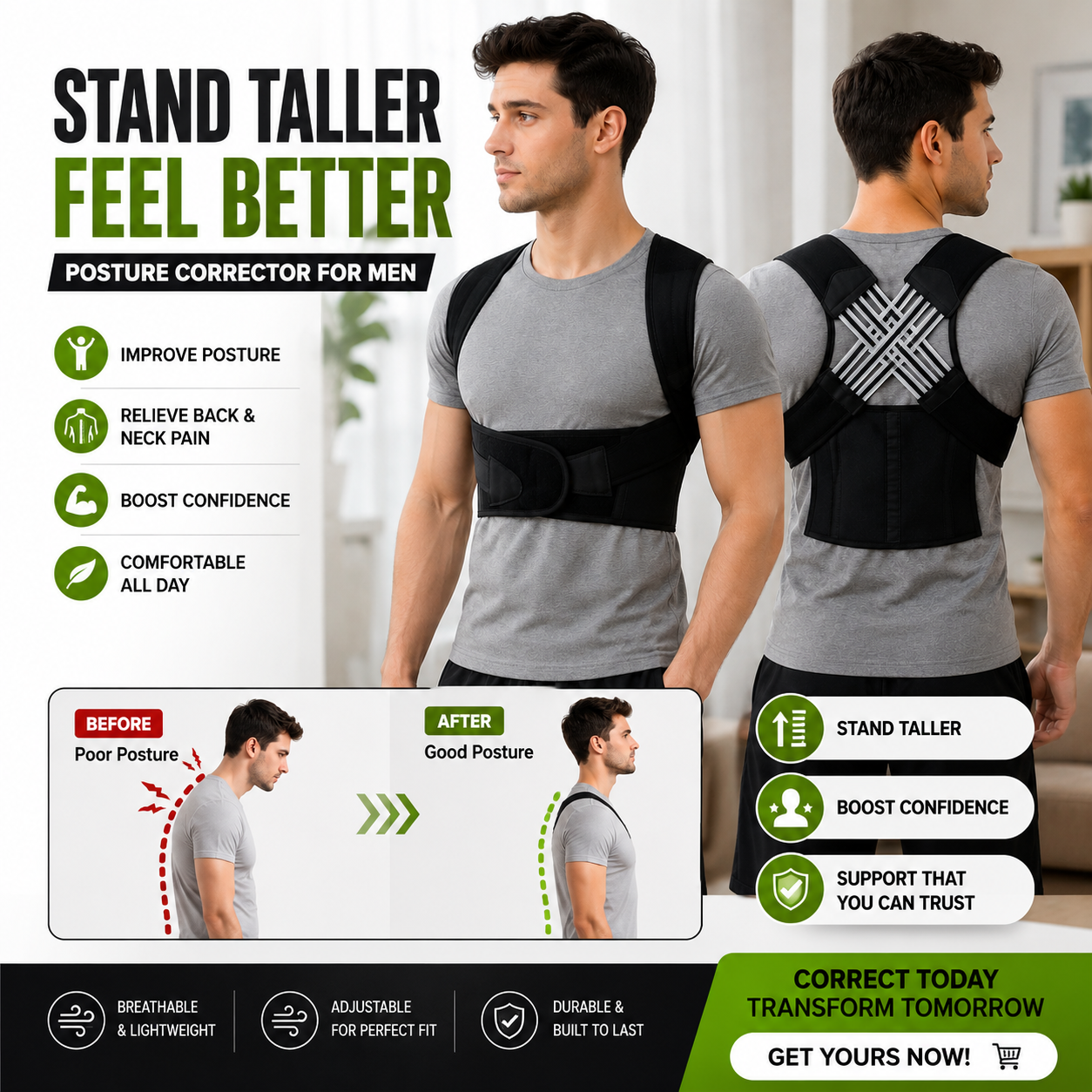 Alignix™ Posture Corrector – Fix Your Posture in 7 Days